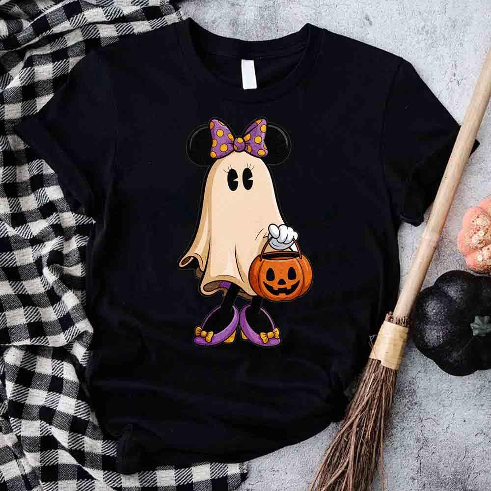 Ghost Couple Matching Halloween Shirts | Cute Spooky Tees for Couples