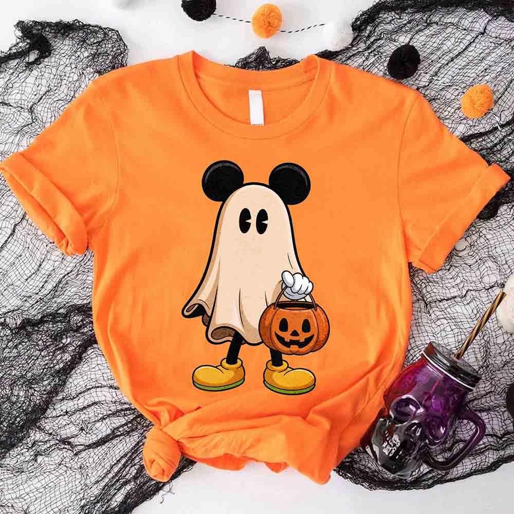 Ghost Couple Matching Halloween Shirts | Cute Spooky Tees for Couples