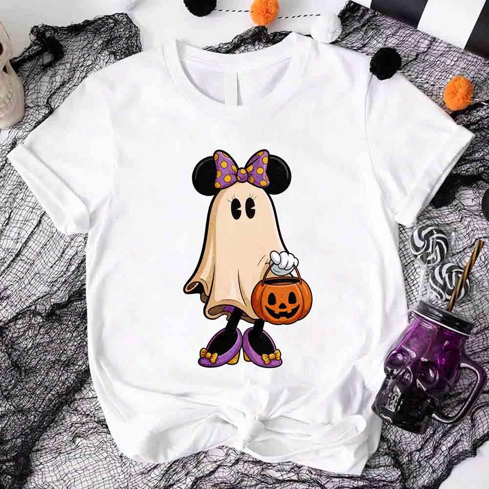 Ghost Couple Matching Halloween Shirts | Cute Spooky Tees for Couples