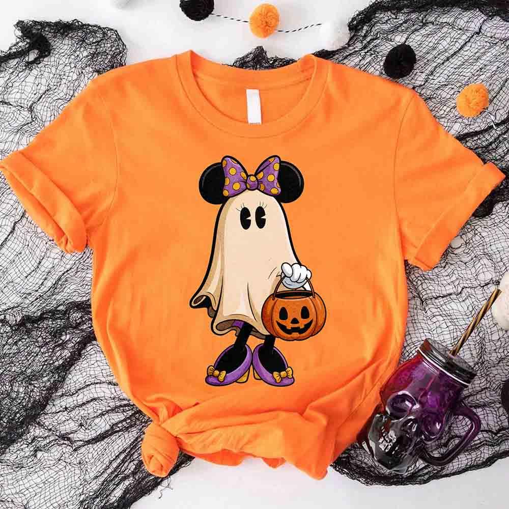 Ghost Couple Matching Halloween Shirts | Cute Spooky Tees for Couples