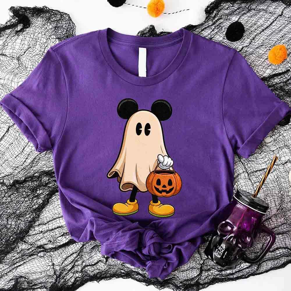 Ghost Couple Matching Halloween Shirts | Cute Spooky Tees for Couples